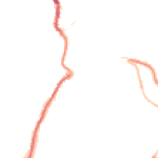Night-time road noise heatmap for PL15 7AZ
