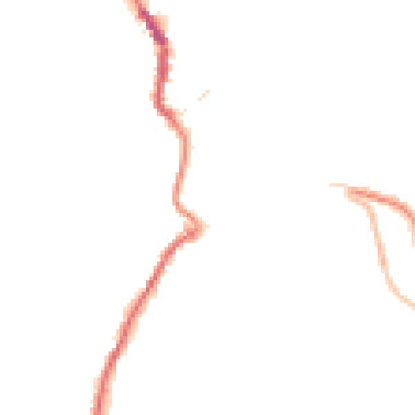 Night-time road noise heatmap for PL15 7DR