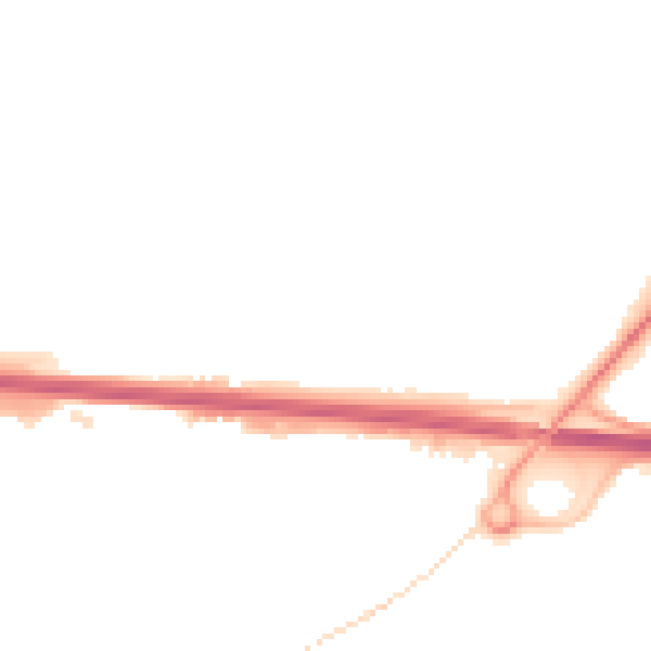 Night-time road noise heatmap for PL15 7DT