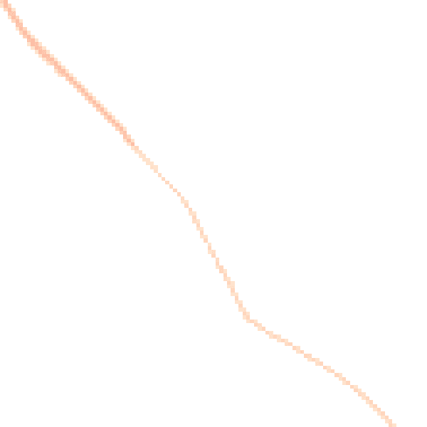 Night-time road noise heatmap for PL15 7NE