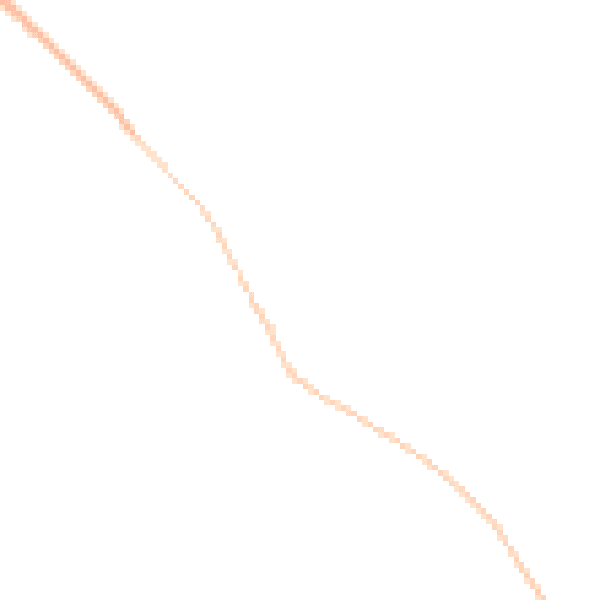 Night-time road noise heatmap for PL15 7NG