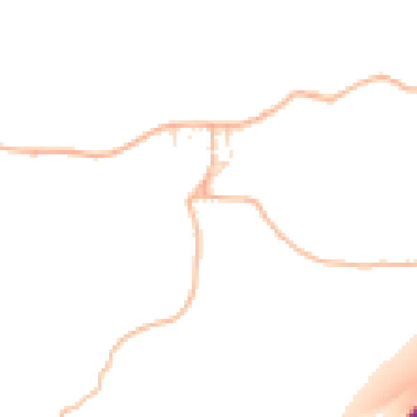 Daytime road noise heatmap for PL15 7PS