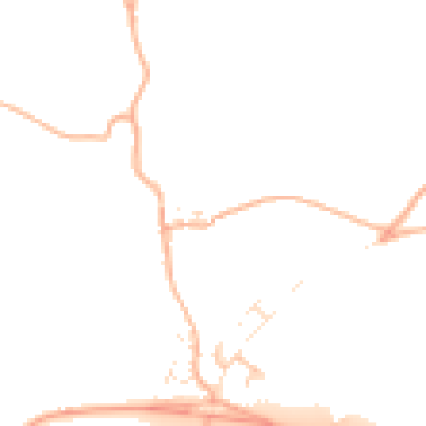 Daytime road noise heatmap for PL15 7RU