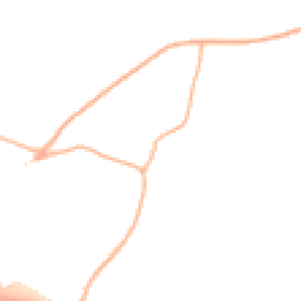Daytime road noise heatmap for PL15 7RW