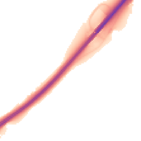 Daytime road noise heatmap for PL15 7TD