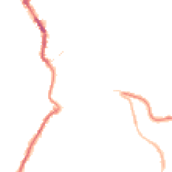 Night-time road noise heatmap for PL15 8AT