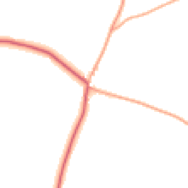 Daytime road noise heatmap for PL15 8TN