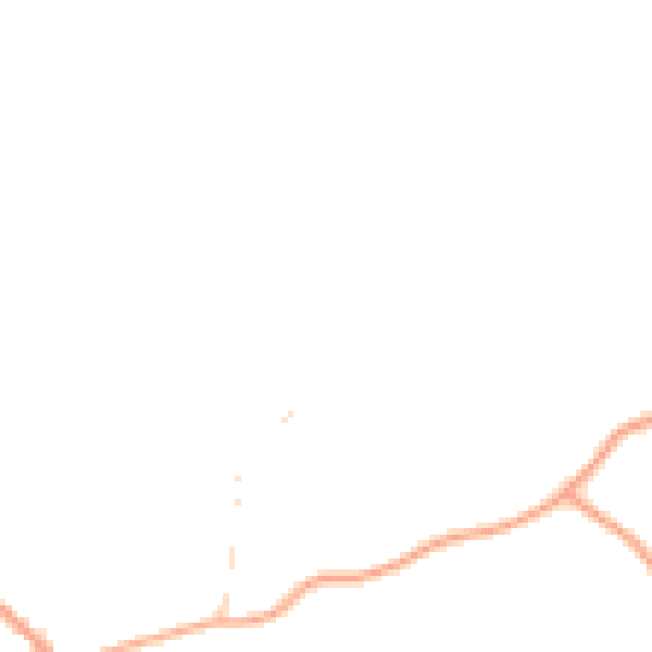 Daytime road noise heatmap for PL15 8UB