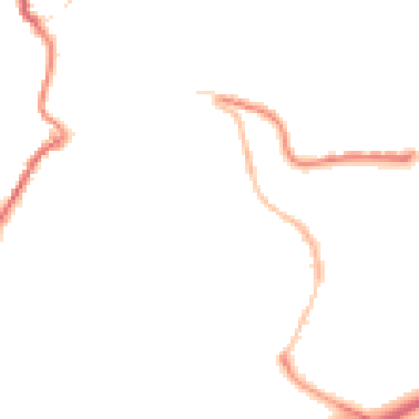 Night-time road noise heatmap for PL15 9BB