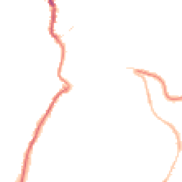 Night-time road noise heatmap for PL15 9EB
