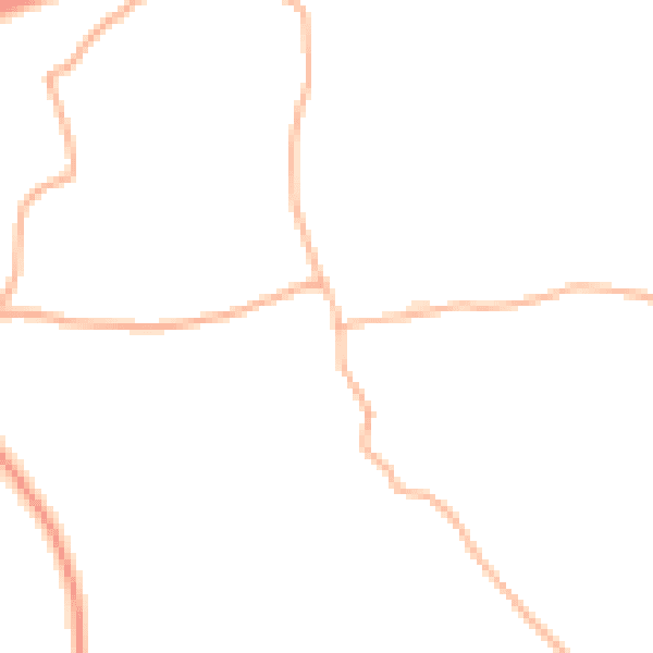 Daytime road noise heatmap for PL15 9LH