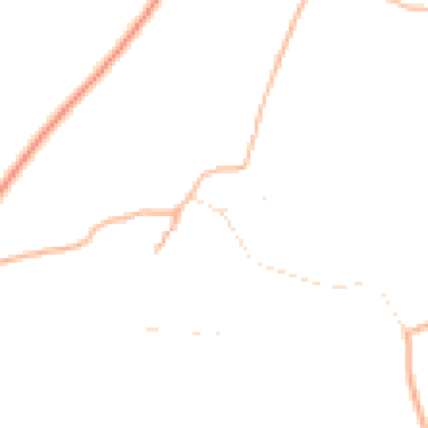 Daytime road noise heatmap for PL19 0LP