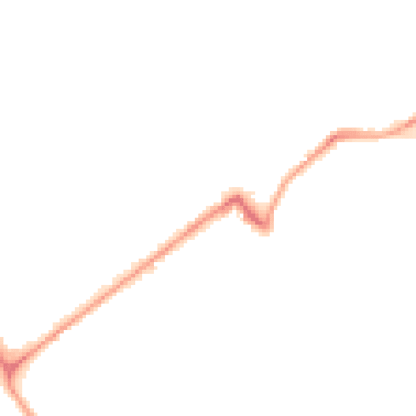 Night-time road noise heatmap for PL19 8AZ