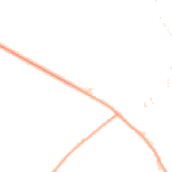 Daytime road noise heatmap for PL19 8FL