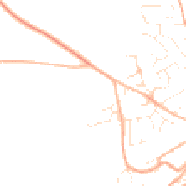 Daytime road noise heatmap for PL19 8FT