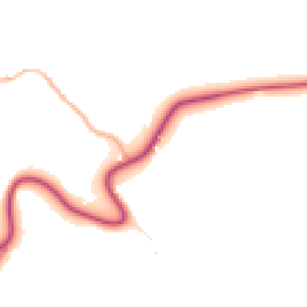 Daytime road noise heatmap for PL19 8HS