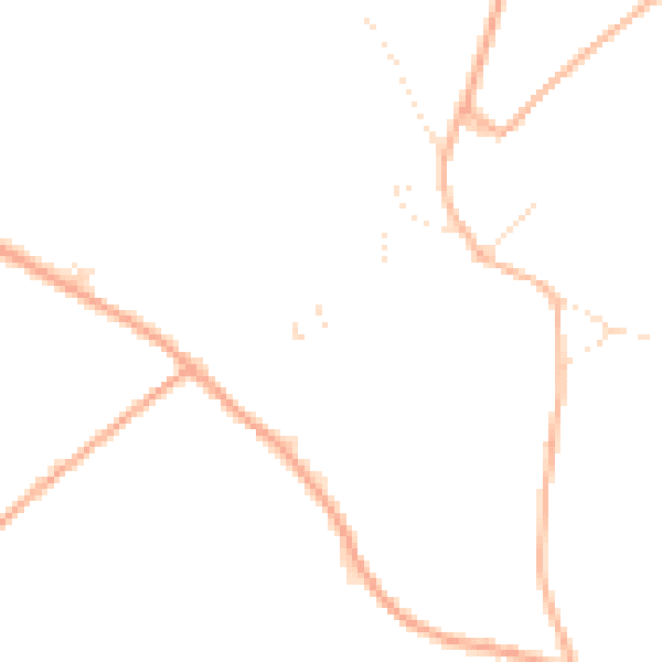 Daytime road noise heatmap for PL19 8RA