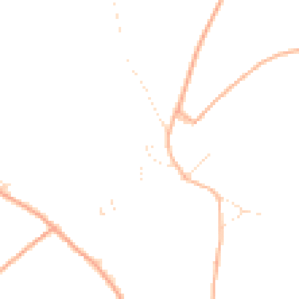 Daytime road noise heatmap for PL19 8RB