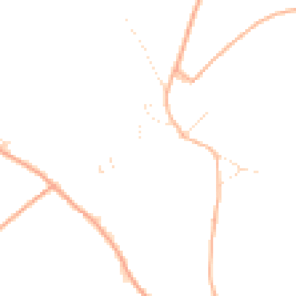Daytime road noise heatmap for PL19 8RJ