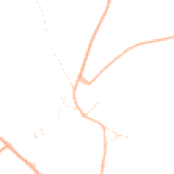 Daytime road noise heatmap for PL19 8RW