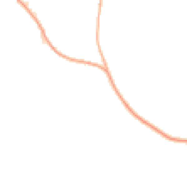 Daytime road noise heatmap for PL19 8RX