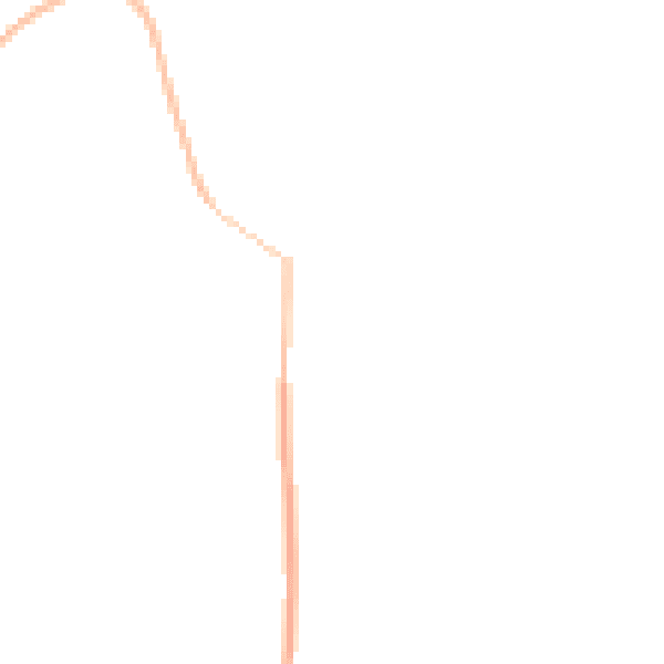 Night-time road noise heatmap for PL19 8SD