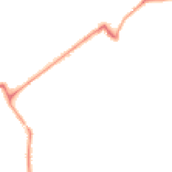 Night-time road noise heatmap for PL19 9FE