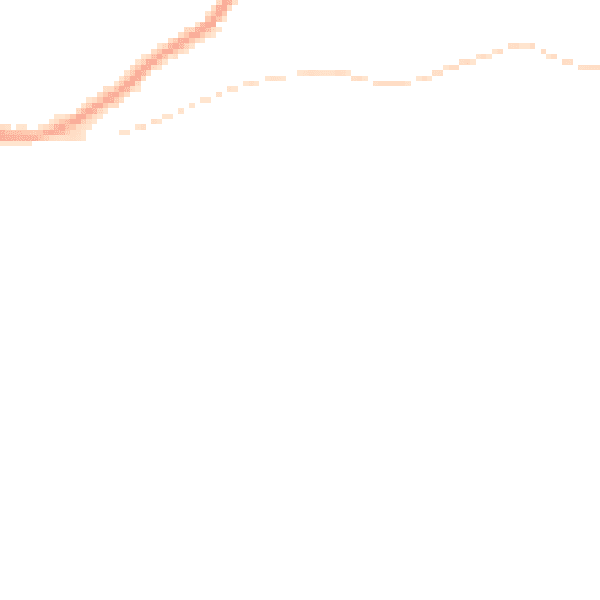 Night-time road noise heatmap for PL19 9HN