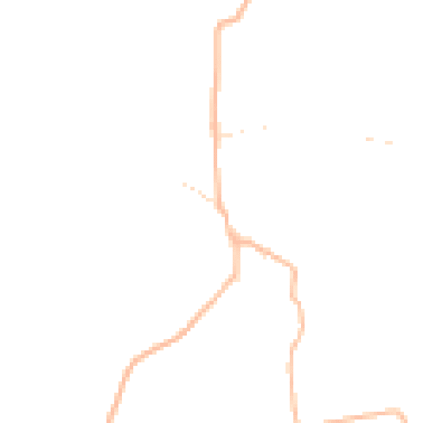 Daytime road noise heatmap for PL19 9NN