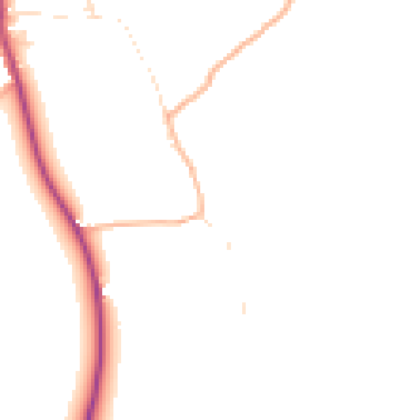 Daytime road noise heatmap for PL19 9PR