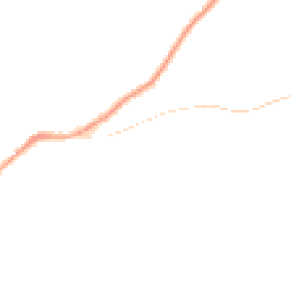 Night-time road noise heatmap for PL19 9PU