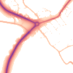 Daytime road noise heatmap for PL20 6AB
