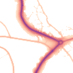 Daytime road noise heatmap for PL20 6AD