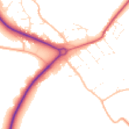 Daytime road noise heatmap for PL20 6AE