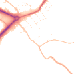 Daytime road noise heatmap for PL20 6AN