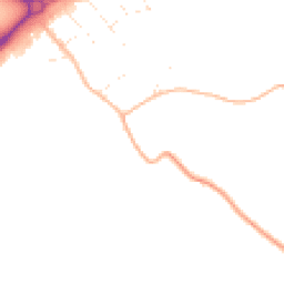Daytime road noise heatmap for PL20 6AW