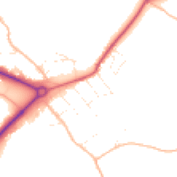 Daytime road noise heatmap for PL20 6AX
