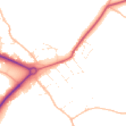 Daytime road noise heatmap for PL20 6AY