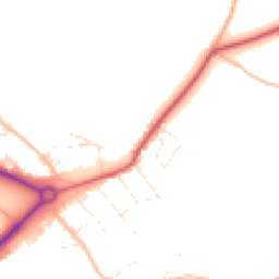 Daytime road noise heatmap for PL20 6AZ