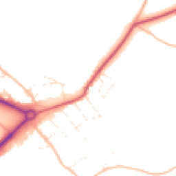 Daytime road noise heatmap for PL20 6BA