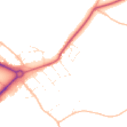 Daytime road noise heatmap for PL20 6BB