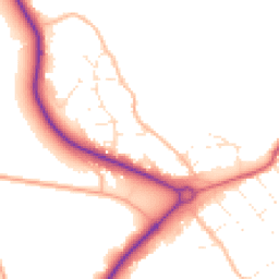 Daytime road noise heatmap for PL20 6DG