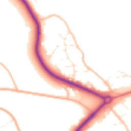 Daytime road noise heatmap for PL20 6DH
