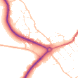 Daytime road noise heatmap for PL20 6DN
