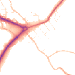 Daytime road noise heatmap for PL20 6DQ