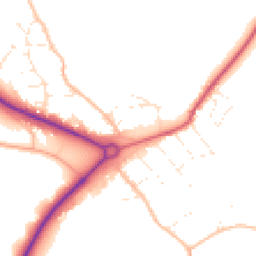 Daytime road noise heatmap for PL20 6DR