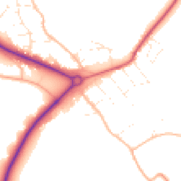 Daytime road noise heatmap for PL20 6DT