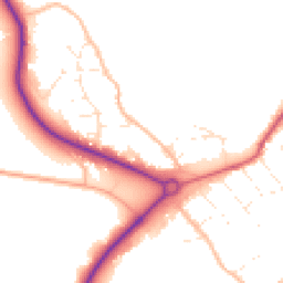 Daytime road noise heatmap for PL20 6DU