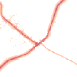 Daytime road noise heatmap for PL20 6FG