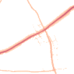 Daytime road noise heatmap for PL20 6NG